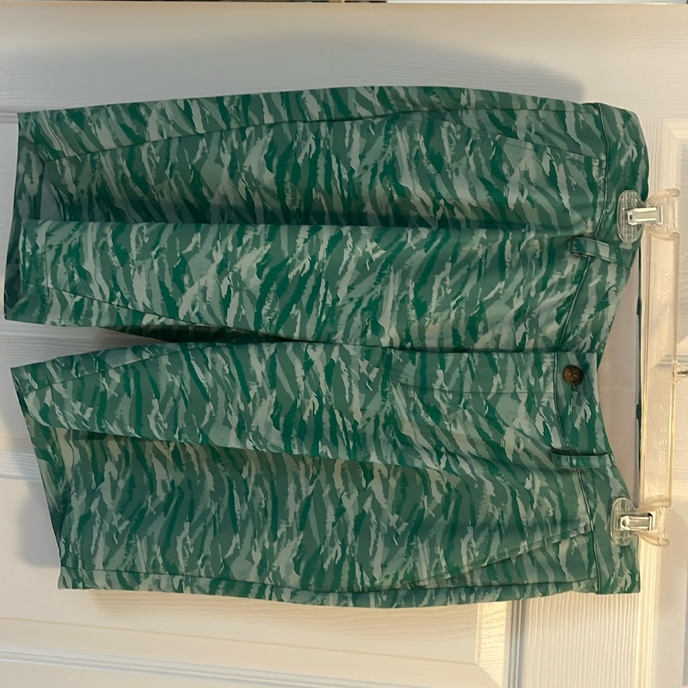 Greg Norman Green Golf Shorts